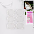 Silicone Shoe Insoles Heel Pads – 6 Pc Cushion Set | ALVENZA - Detail 1