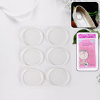  Silicone Shoe Insoles Heel Pads – 6 Pc Cushion Set | ALVENZA - Detail 1