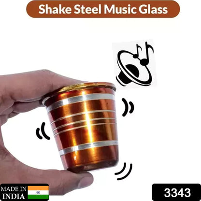 Stainless Steel Kids Glass Set – Musical Bell Sound, 6-Piece | ALVENZA - Detail 1