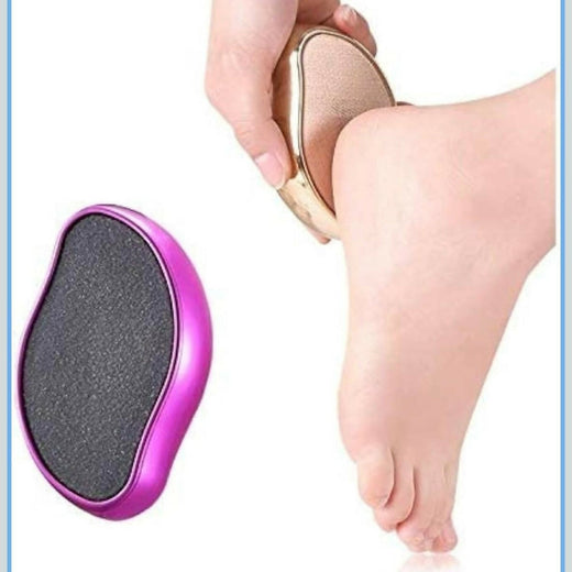 ALVENZA Reusable Foot Care Scrubber | Dual-Sided Callus Remover & Pedicure Heel File
