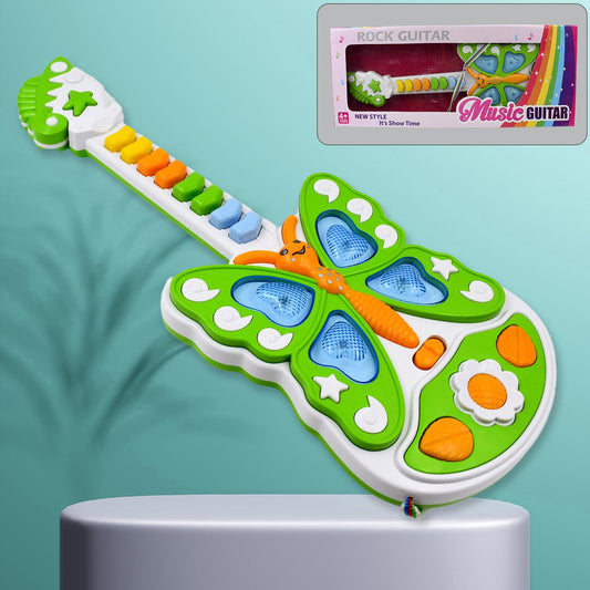  Kids Musical Guitar Toy – Light & Music, Learning Fun | ALVENZA - Detail 1