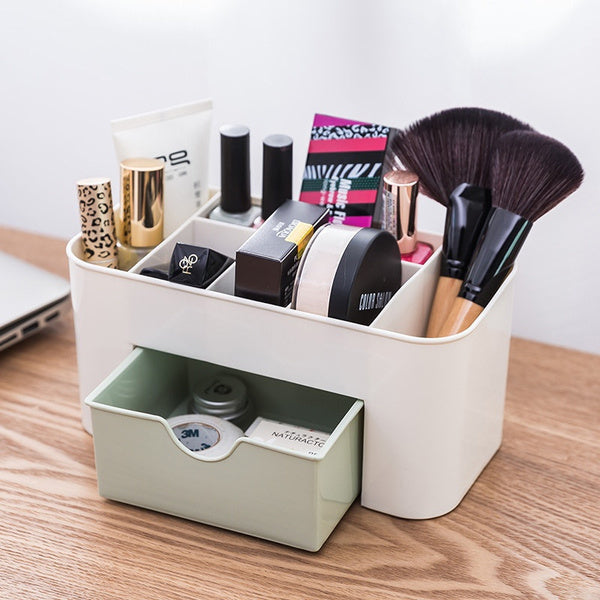  Makeup Organizer – Multi-Compartment Storage Box | ALVENZA - Detail 1