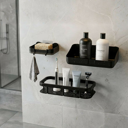  Wall Mounted Bathroom Storage Rack – Space-saving & Rust-resistant - Detail 2