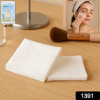  Cotton Makeup Remover Pads – Soft & Durable 40 Pack | ALVENZA - Detail 2