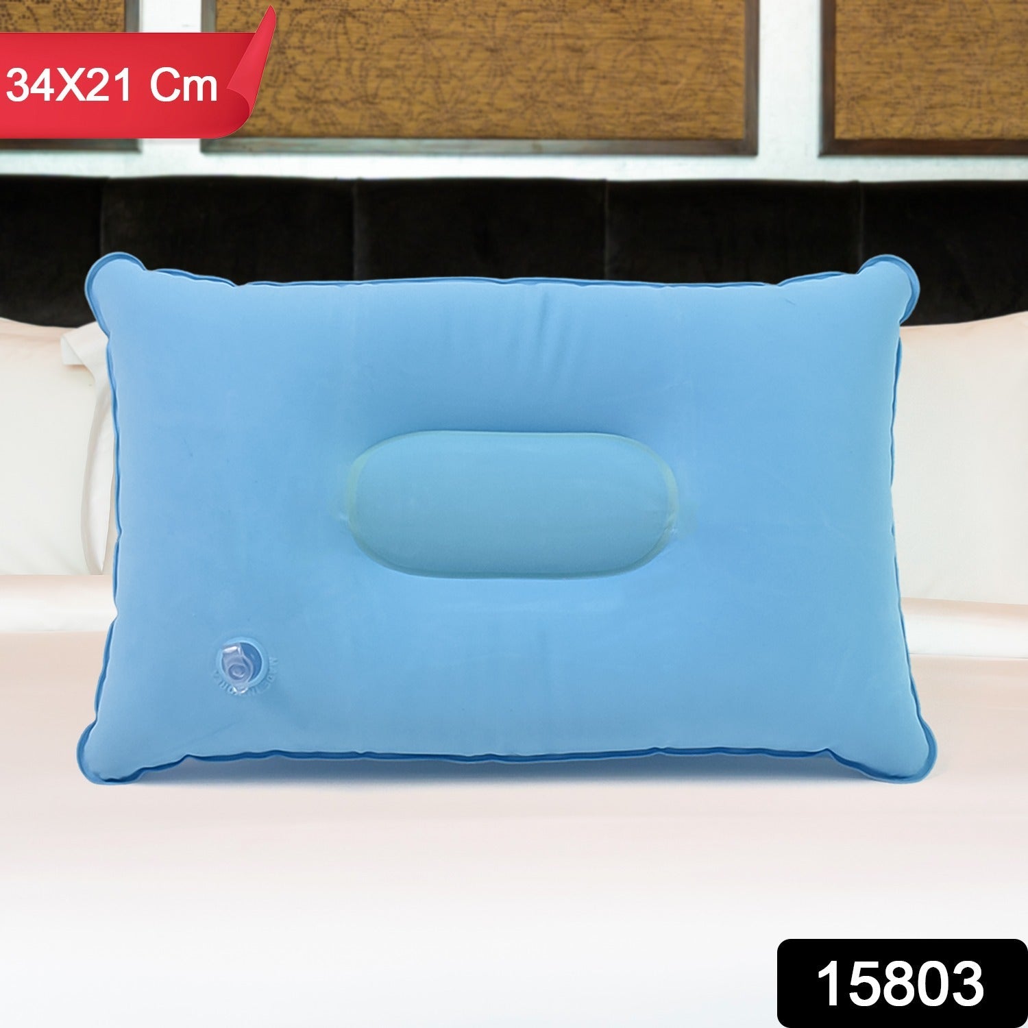  Travel Pillow – Inflatable, Comfortable & Portable 34×21 cm - Detail 2