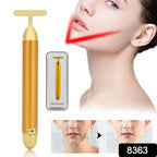  Vibrating Face Massager – Golden Energy for Radiant Skin | ALVENZA - Detail 2