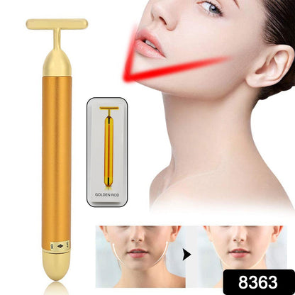  Vibrating Face Massager – Golden Energy for Radiant Skin | ALVENZA - Detail 2