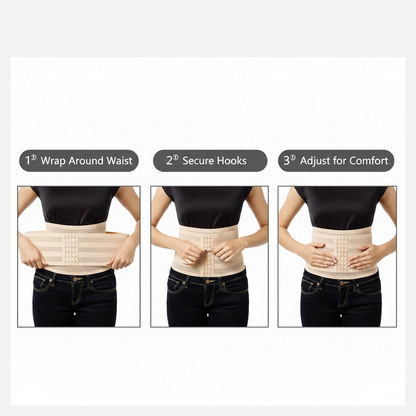  Waist Trimmer Belt for Women – Body Shaper & Cincher | ALVENZA - Detail 2