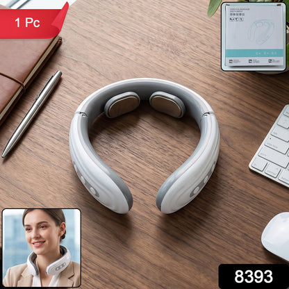  Wireless Electric Neck Massager Cordless Cervical Pulse Massage Device (1 Pc) - Detail 2