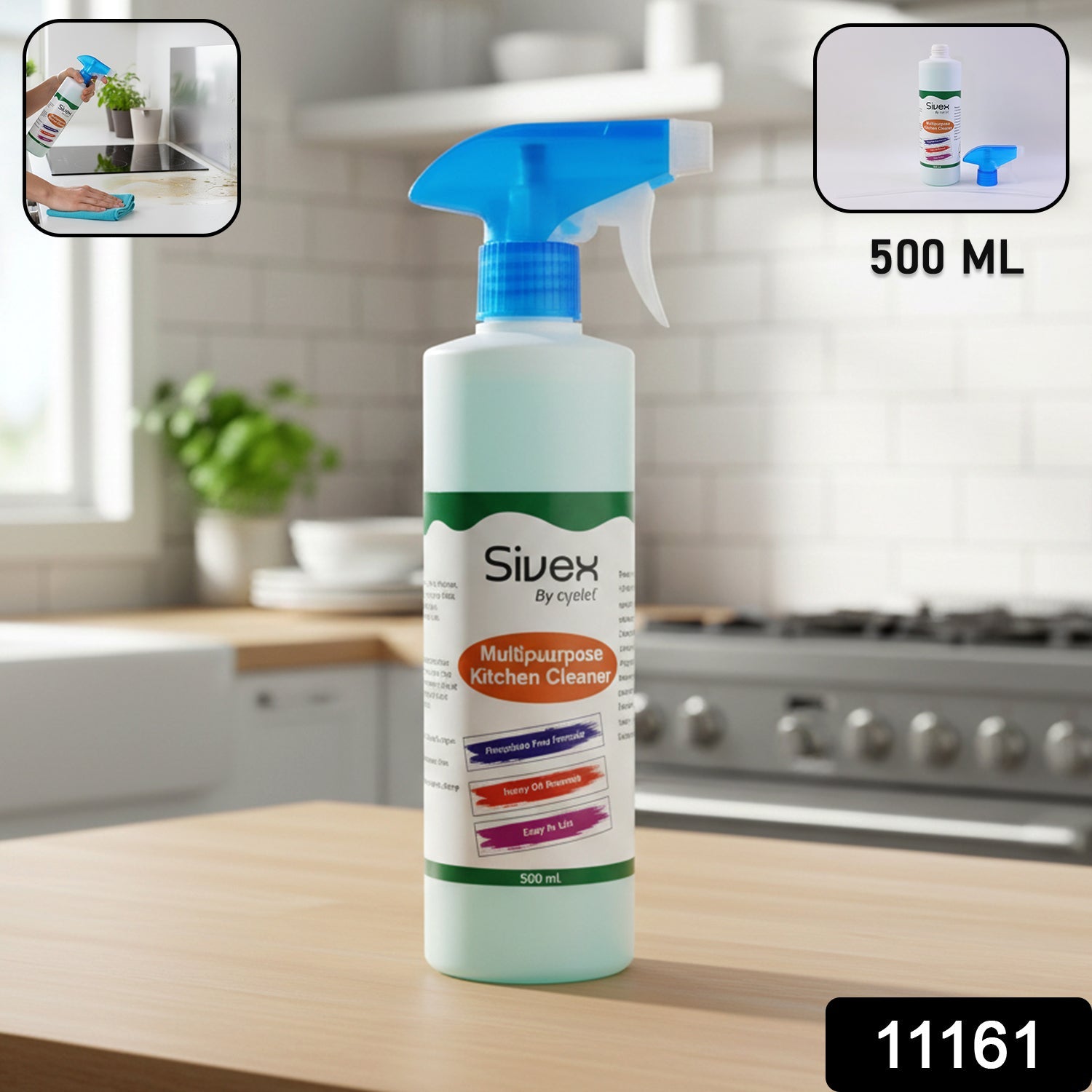  Kitchen Cleaner Spray Bottle – Powerful Multipurpose Grease Remover - Detail 2