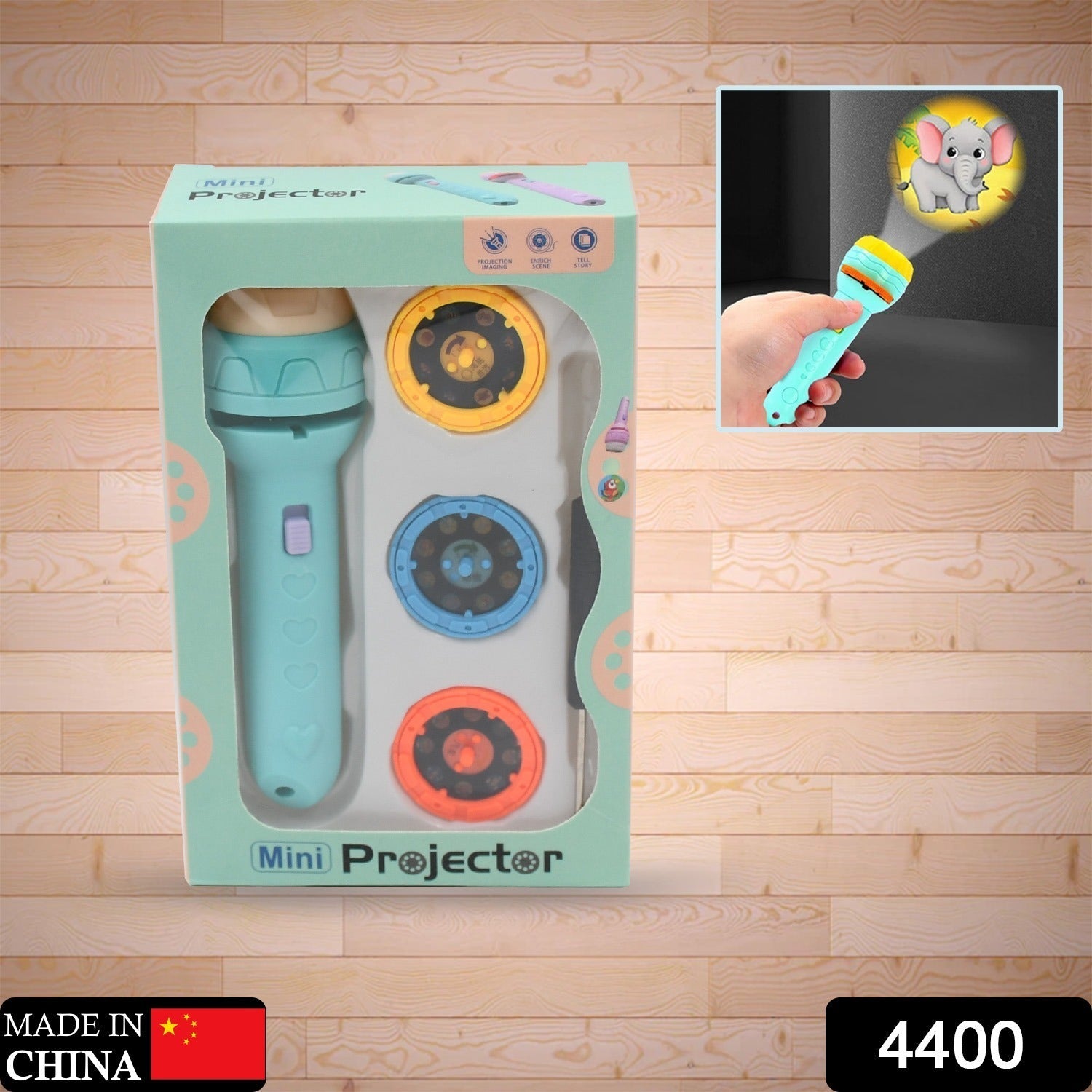  Mini Slide Projector for Kids – Learning Toy | ALVENZA - Detail 2