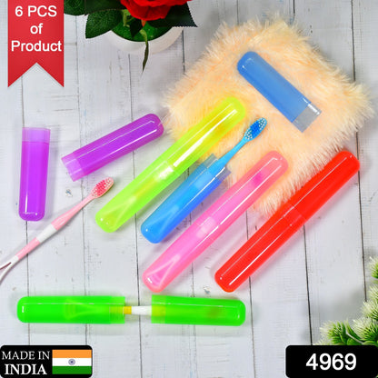  Travel Toothbrush Covers – 6pc Anti-Bacterial Set | ALVENZA - Detail 2