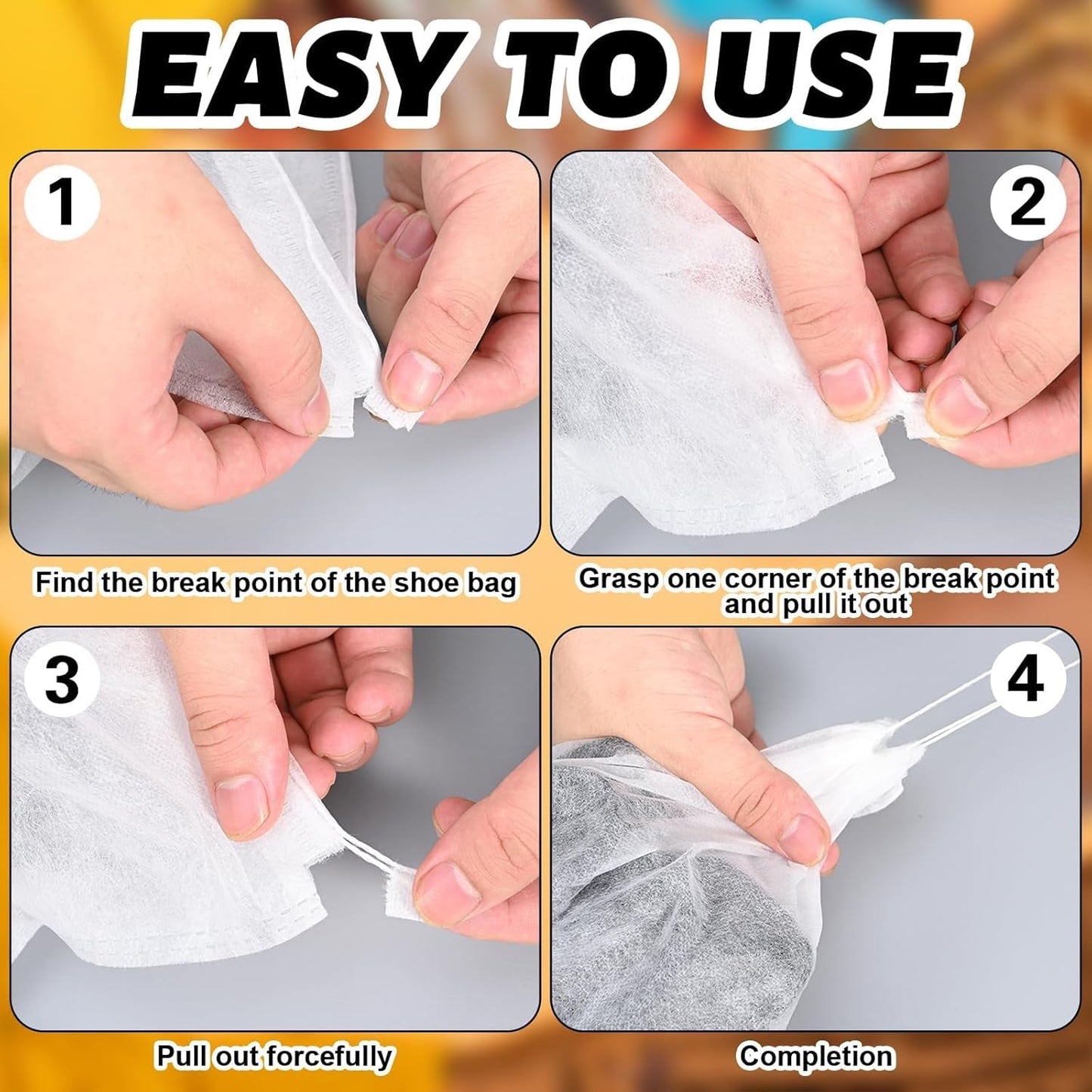  Non-Woven Shoe Storage Bag – Breathable & Dustproof Protection - Detail 3