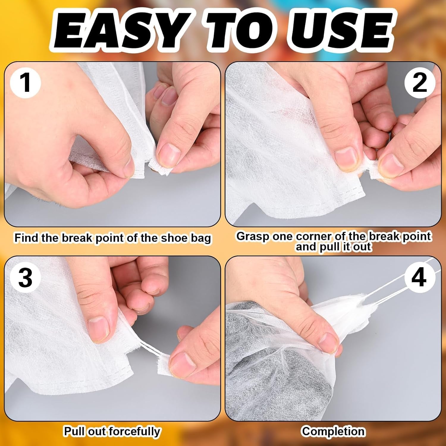  Non-Woven Shoe Storage Bag – Breathable & Dustproof Protection - Detail 3