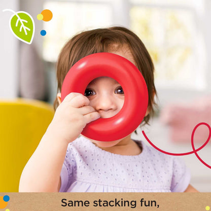  Teddy Bear Stacking Rings Toy – 9 Pcs Educational | ALVENZA - Detail 3