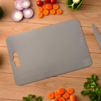  Large Stainless Steel Cutting Board – 31x20.5cm with Scale - Detail 3
