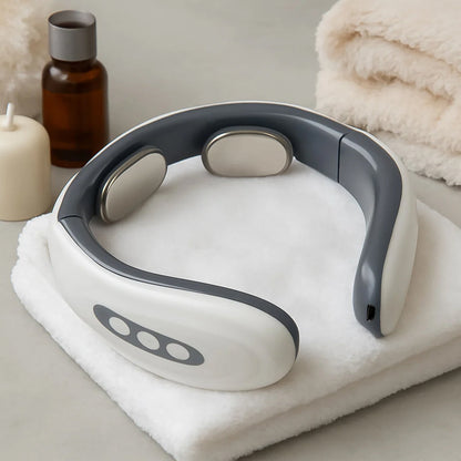  Wireless Electric Neck Massager Cordless Cervical Pulse Massage Device (1 Pc) - Detail 3