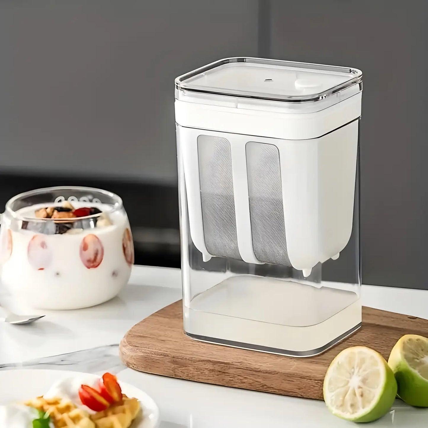  Yogurt Maker – 2-in-1 Greek Yogurt & Curd Strainer for Fresh Dairy - Detail 3
