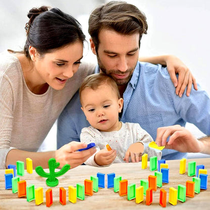  Domino Train Set – 40-Piece Automatic Block Laying Toy | ALVENZA - Detail 3