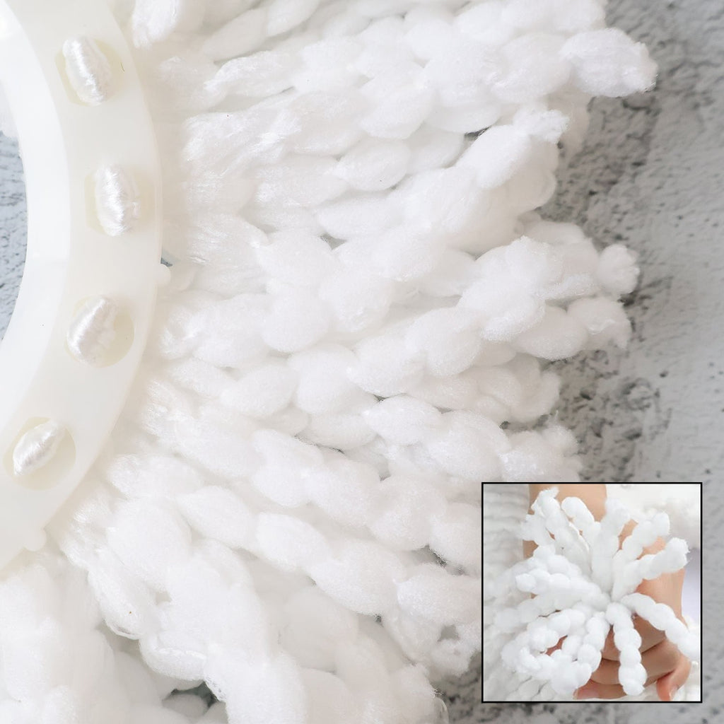  Microfiber Spin Mop Refill Head – Durable 360° Rotating Cleaning - Detail 3