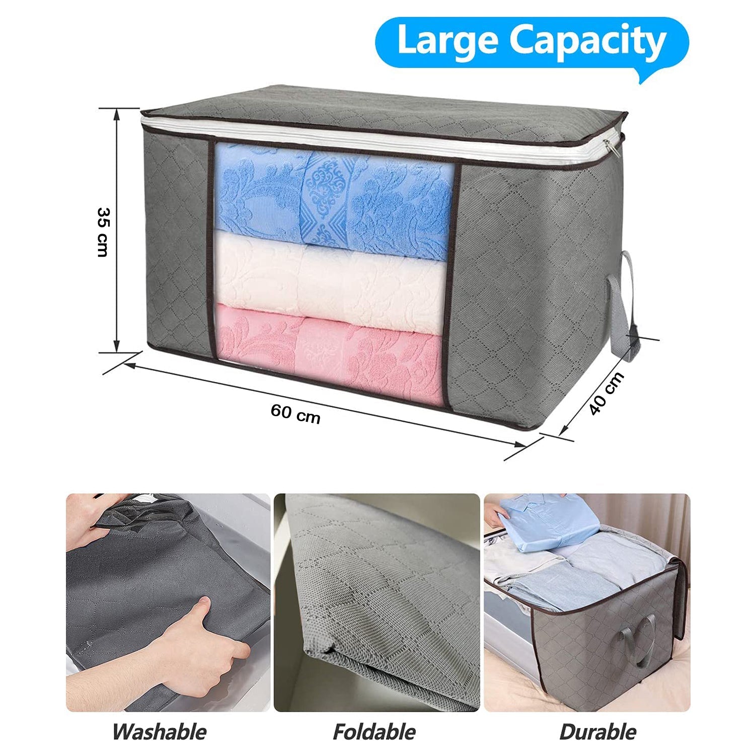  Travel Storage Bag – Multipurpose Clothes Organizer | ALVENZA - Detail 3