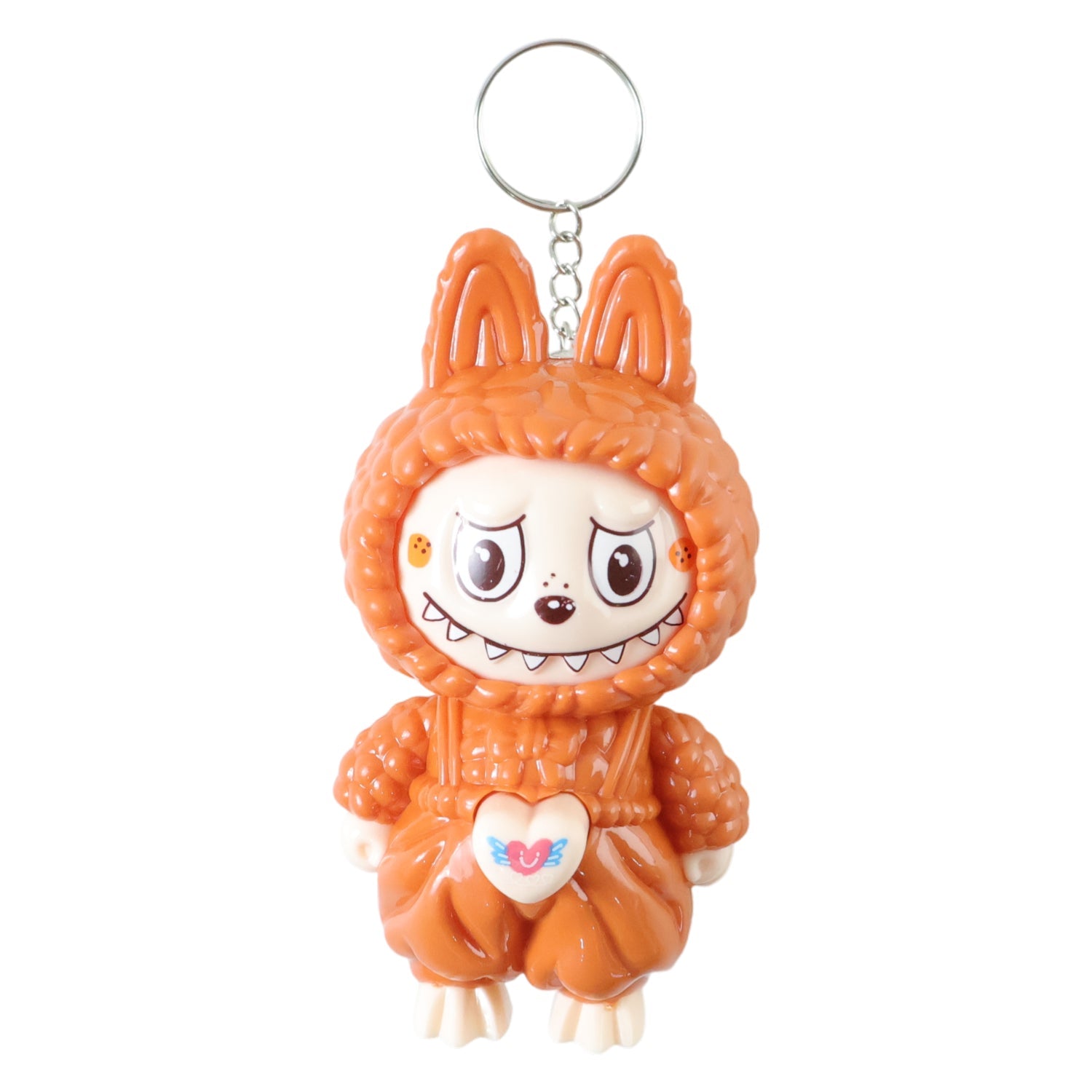  Face Changing Cartoon Keychain Toy – 3 Fun Expressions - Detail 4