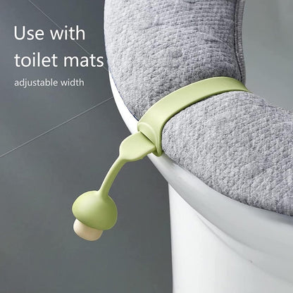  Toilet Seat Lifter – Hygienic Silicone Grip for Bathroom | ALVENZA - Detail 4
