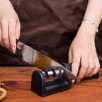 3 Stage Manual Knife Sharpener Tool for Steel and Ceramic Knives Ki... - Detail 4