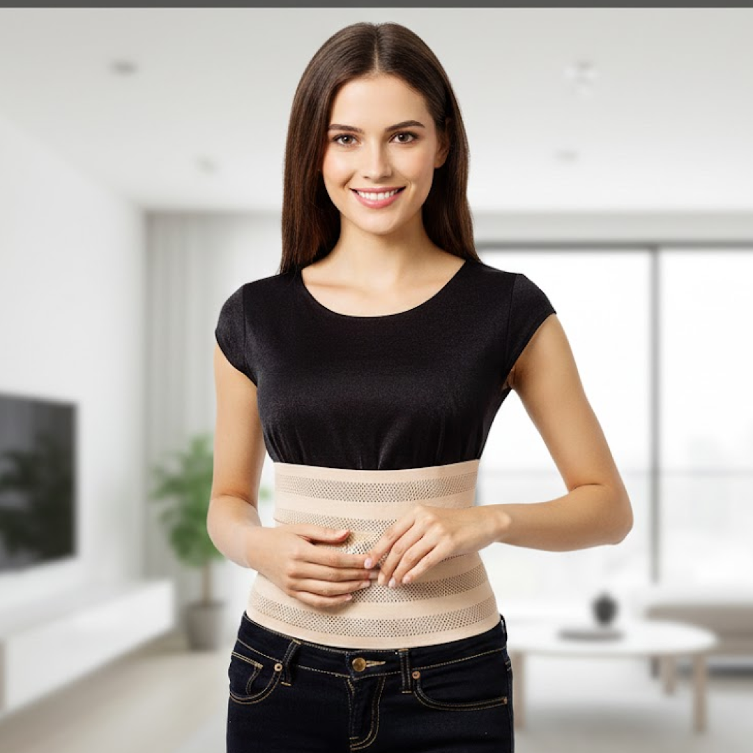  Waist Trimmer Belt for Women – Body Shaper & Cincher | ALVENZA - Detail 4