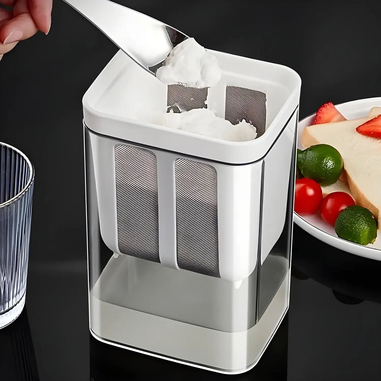  Yogurt Maker – 2-in-1 Greek Yogurt & Curd Strainer for Fresh Dairy - Detail 4