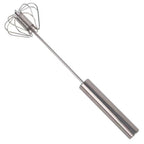 Stainless Steel Egg Whisk – Hand Push Rotary | ALVENZA - Detail 4