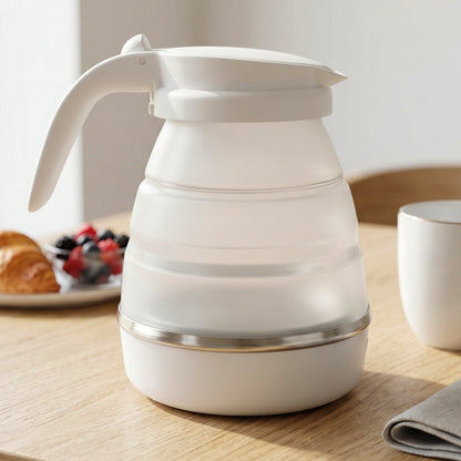  Collapsible Travel Electric Kettle 600ml Foldable Silicone Water Boiler (1 Pc) - Detail 4