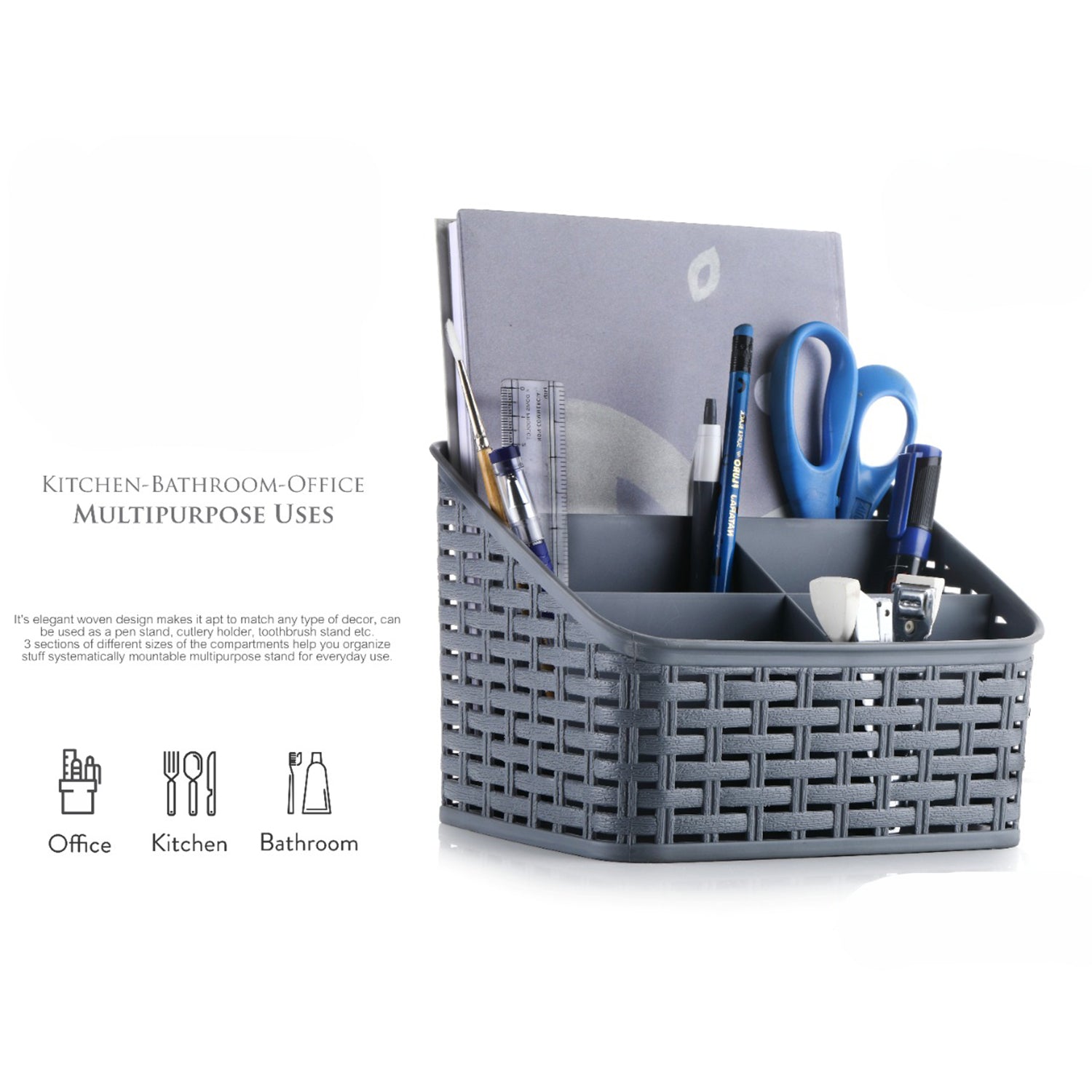  Multipurpose Divider Holder – Premium 5-Section Organizer - Detail 4