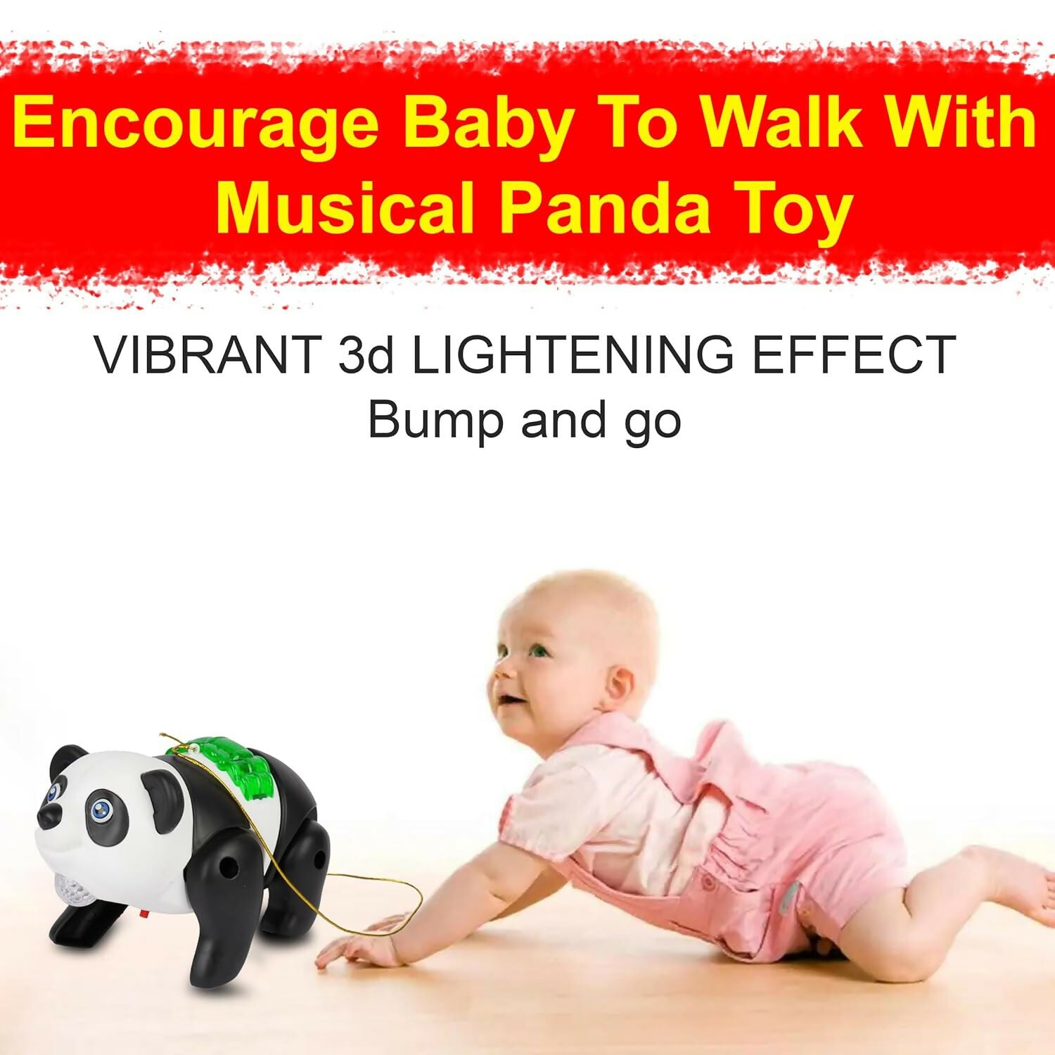  Crawling Panda Toy – Lights, Sound & Unique Motion for Kids - Detail 4