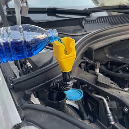  Flexible Plastic Funnel – Spill-Free Car Oil Fuel Filling - Detail 4