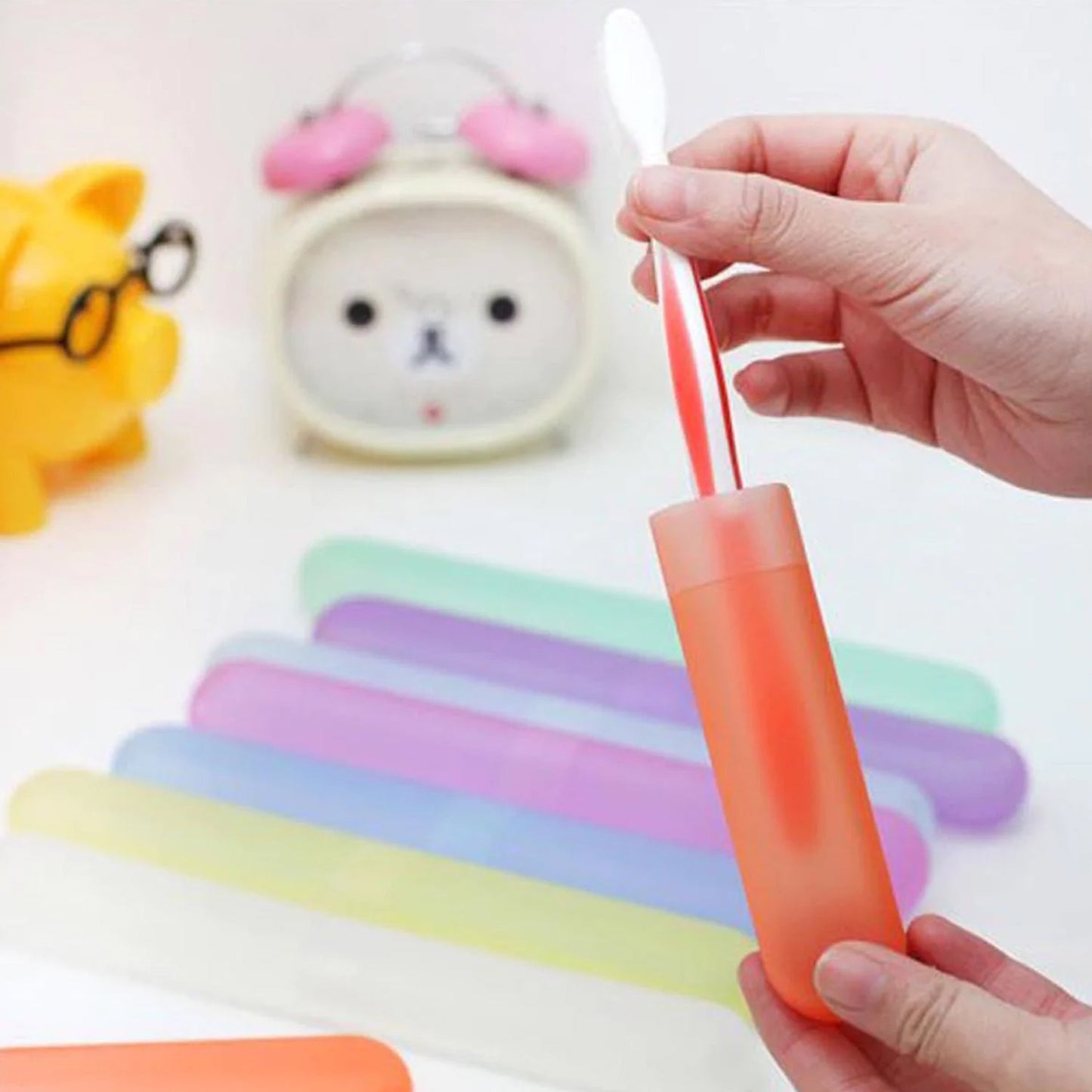  Travel Toothbrush Covers – 6pc Anti-Bacterial Set | ALVENZA - Detail 4