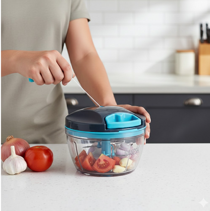  Hand Chopper 470ml – Tear-Free & Efficient | ALVENZA Wonder - Detail 4
