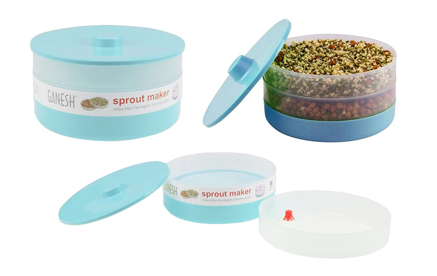  Sprout Maker – 1800 ml Healthy Bean Sprouting Bowl | ALVENZA - Detail 4