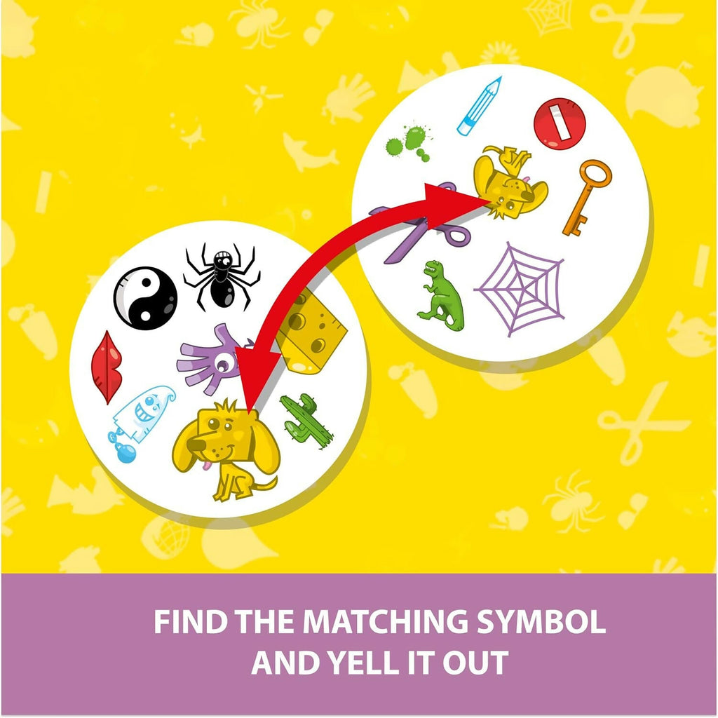 ALVENZA Dobble Spot It Card Game – Fast-Paced Family Matching Fun