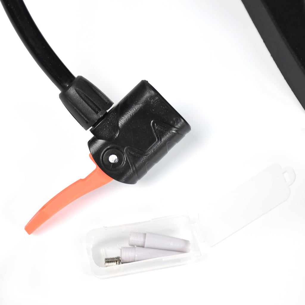 Mini Bike Pump Portable Foot Operated with Gauge - Detail View 13