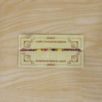 ALVENZA Rainbow Beaded Charm Rakhi with Colorful Festive Style and Playful Bracelet Look