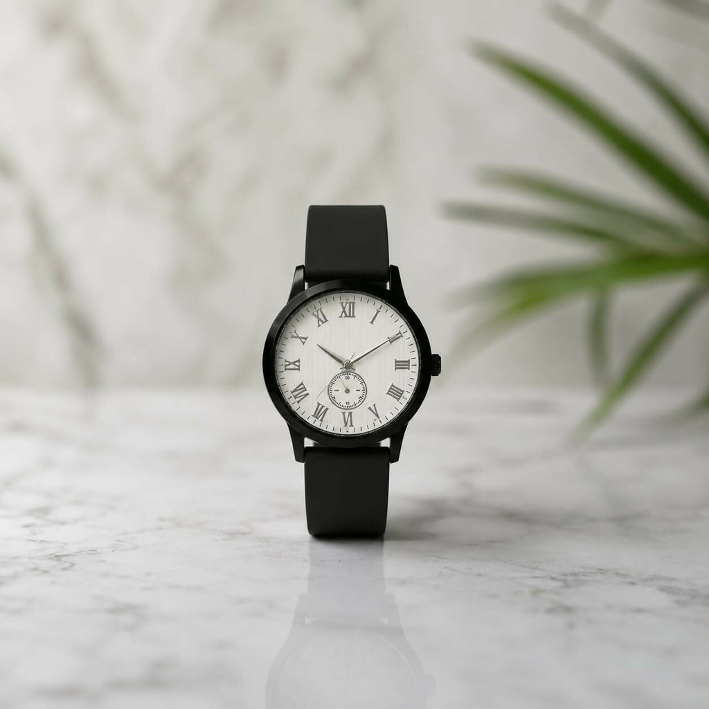 Analog Wrist Watch – Classic Roman Dial & Stylish Design