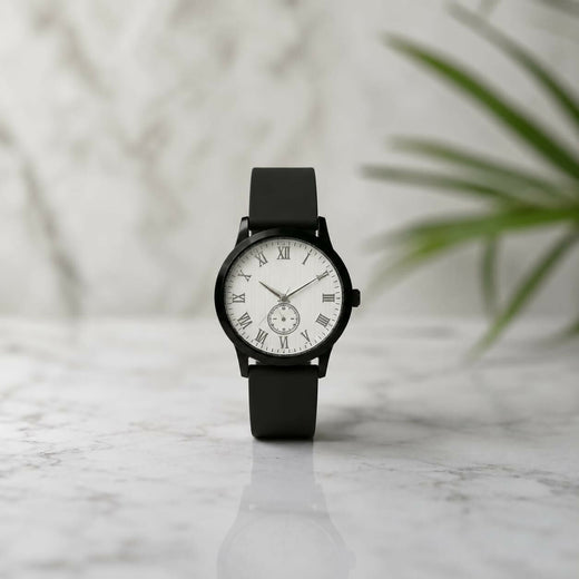 Analog Wrist Watch – Classic Roman Dial & Stylish Design