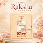 ALVENZA Snowflake AD Stone Designer Rakhi for Brother, Multicolour Beads Gift