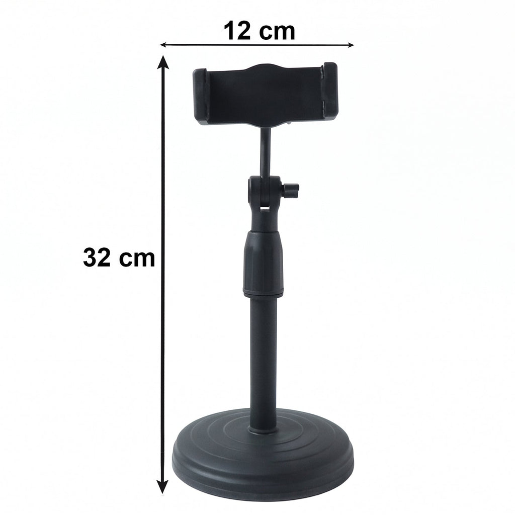 ALVENZA Adjustable Phone Stand – 360° Rotating & Height Adjustable