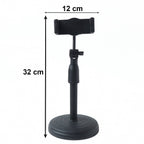 ALVENZA Adjustable Phone Stand – 360° Rotating & Height Adjustable