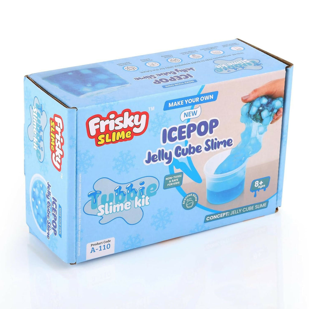 ALVENZA Jelly Cube Slime Kit – Super Shiny & Stretchy DIY Fun for Kids