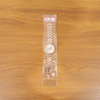 Women’s Rose Gold Watch – Elegant, Crystal-Accented Design