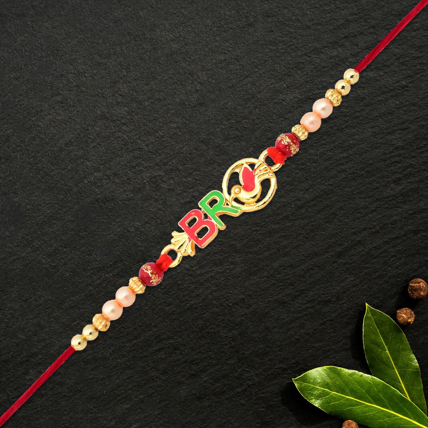 ALVENZA Color Pop Bro Rakhi - Vibrant Handcrafted Rakshabandhan Bracelet