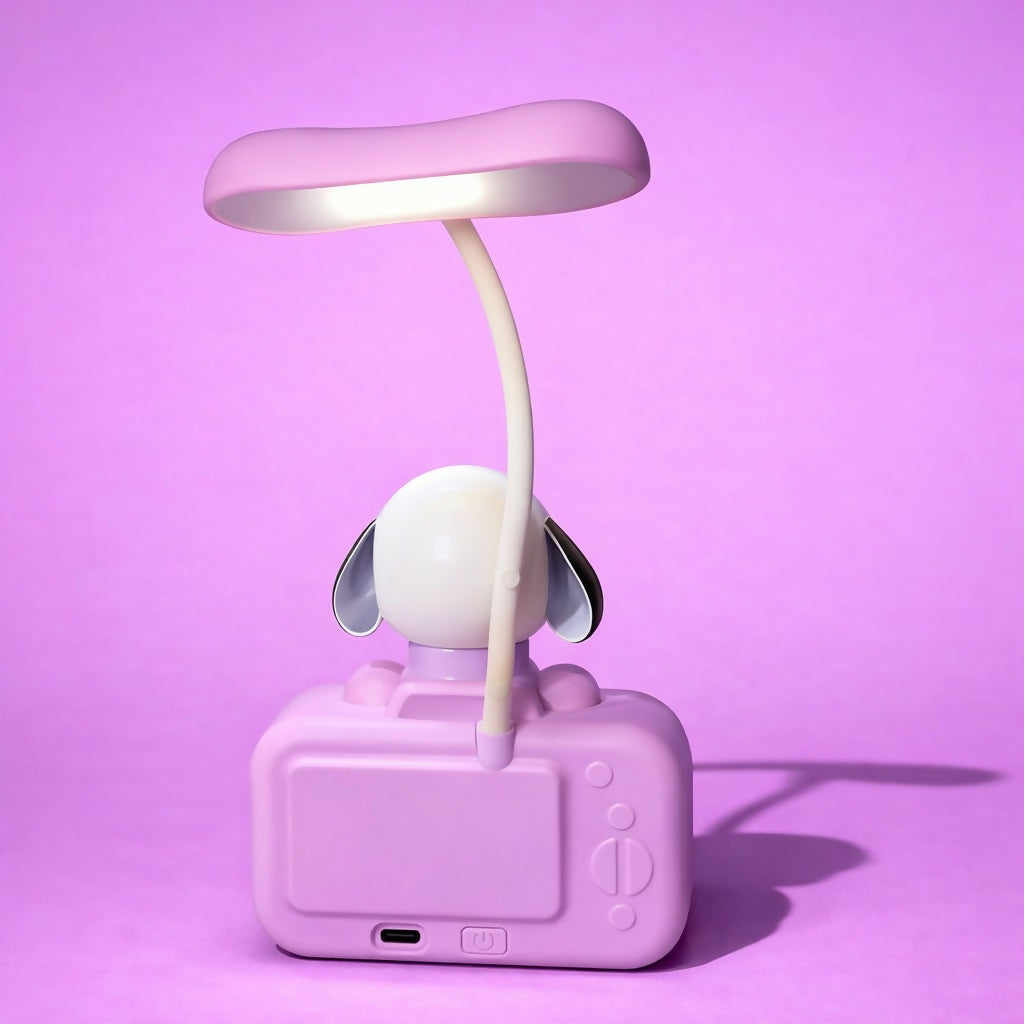ALVENZA Kids Mini Camera Projector Lamp – Versatile Study & Entertainment Light
